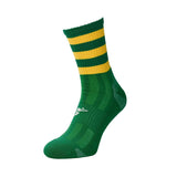 Precision Pro Hooped Gaelic Mid Socks Junior