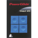 Powerglide Snooker Chalk (4 Pack)