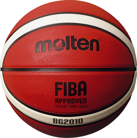Molten 2010 Deep Channel Basketball - 6 - Tan/White