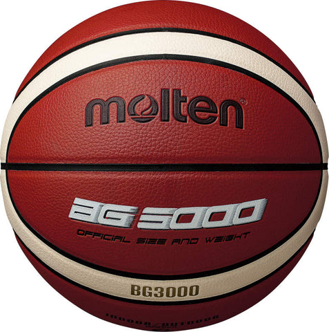 Molten 3000 Synthetic Basketball - 6 - Tan/White