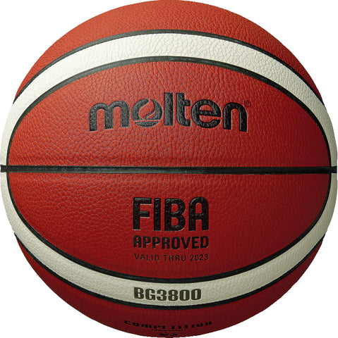 Molten 3800 Composite Basketball - 6 - Tan/White